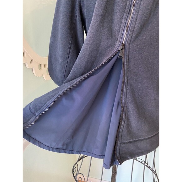 Lululemon Size 6? Small Inkwell Navy Blue En Route Jacket Full Zip - Picture 8 of 12